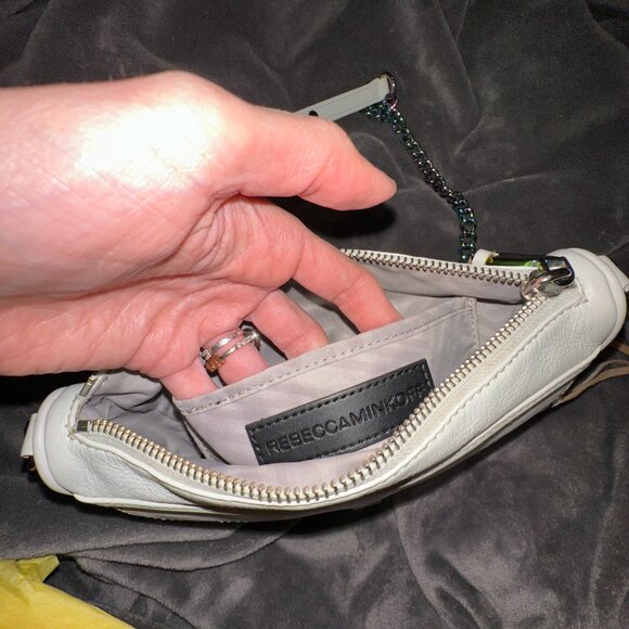 Rebecca Minkoff Women's Mini Mac Cross Body Bag - Bianco - Picture 6 of 13